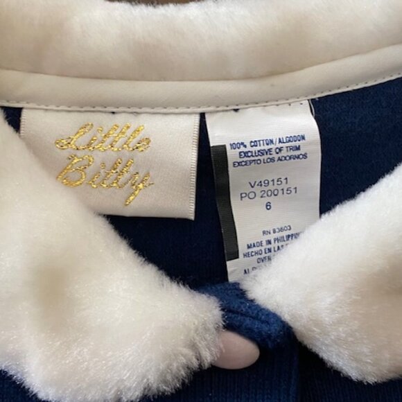 NWT Little Bitty Blue Kitten Dress with Matching Purse 6 - Picture 7 of 7